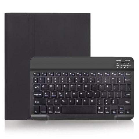 X-11B Custodia per tablet con tastiera Bluetooth staccabile in tinta unita per iPad Pro 11 pollici 2020/2018, con slot per penna, tastiera nera