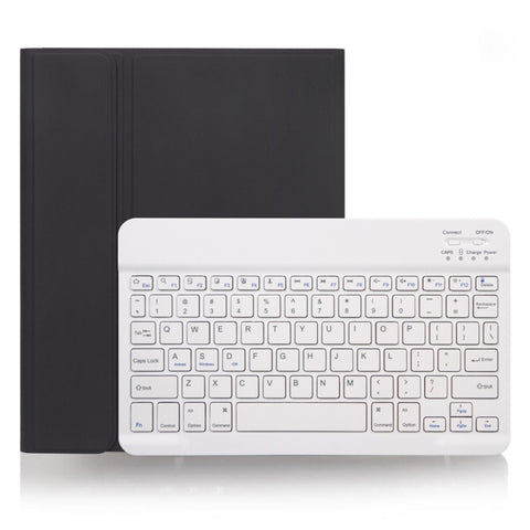 X-11B Custodia per tablet con tastiera Bluetooth staccabile in tinta unita per iPad Pro 11 pollici 2020/2018, con slot per penna, White Keyboard