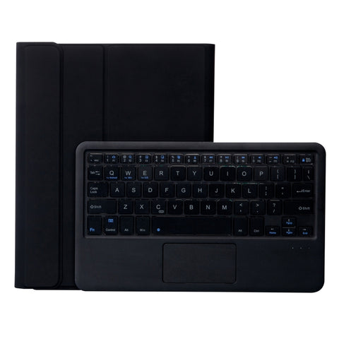 YT11B-A Custodia tablet in pelle staccabile con tastiera Bluetooth color caramello con touch pad, slot per penna e supporto per iPad Pro 11 pollici 2021, For iPad Pro 11 (2021)