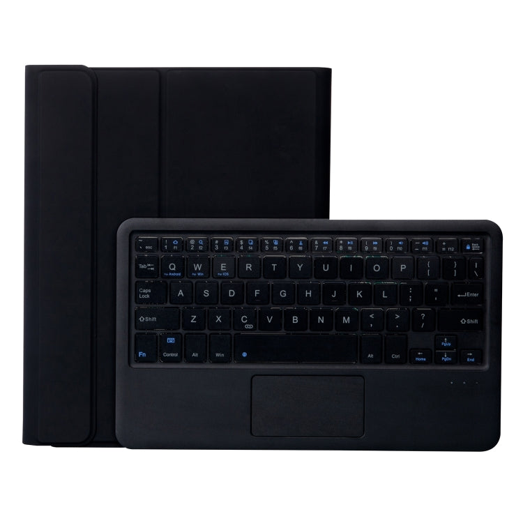 YT11B-A Detachable Candy Color Bluetooth Keyboard Leather Tablet Case with Touch Pad & Pen Slot & Holder for iPad Pro 11 2022 / 2021 / Air 5 / Air 4    ...