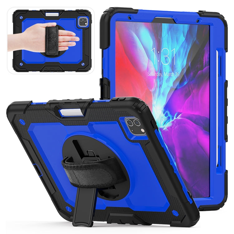 Shockproof iPad Pro 11 Case with Holder & Strap - Black