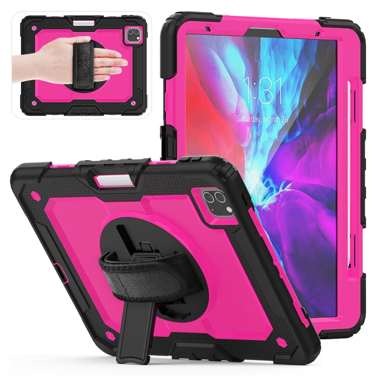 Shockproof iPad Pro 11 Case with Holder & Strap - Black