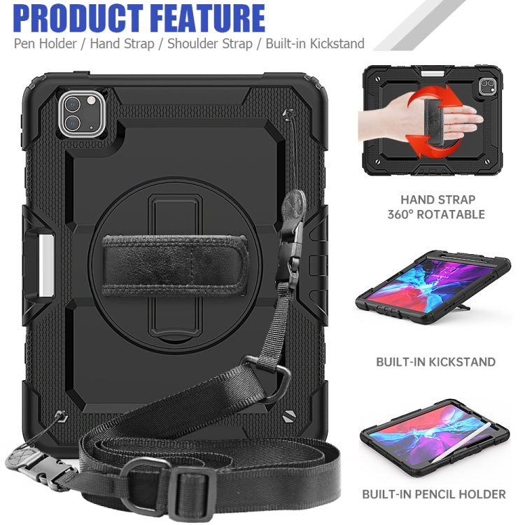 Shockproof iPad Pro 11 Case with Strap and Holder