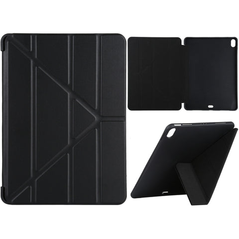 Custodia in pelle Millet Texture PU+ silicone a copertura totale con supporto multi-pieghevole per iPad Air (2020) 10,9 pollici, For iPad Air (2020) 10.9 inch