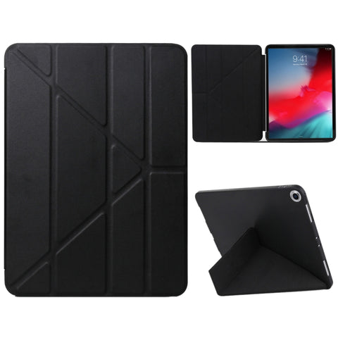 Custodia in pelle a copertura totale con texture Millet PU+ gel di silice per iPad Air (2019) / iPad Pro da 10,5 pollici, con supporto multi-pieghevole, For iPad Air (2019)