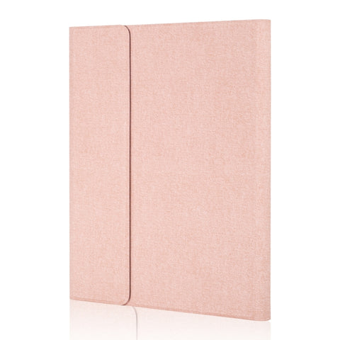 RK508 pour iPad Air 2 et Air 1 / Pro 9,7 pouces et iPad 2017 et iPad 2018 Étui pour tablette en peau avec texture en ensemble stable en plastique, bouton Bluetooth, avec support et fonction emplacement pour stylo