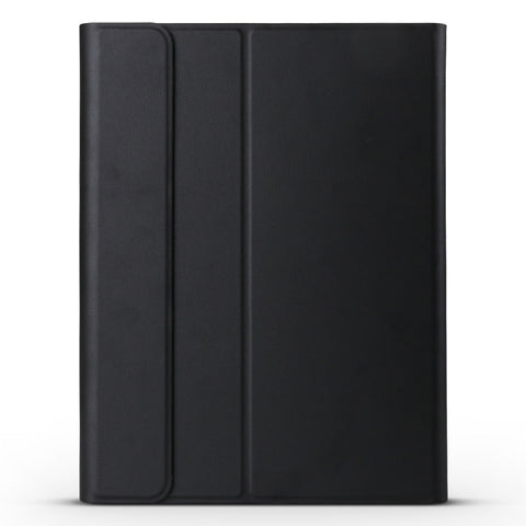 Tastiera Bluetooth staccabile + custodia per tablet in pelle con vibrazione orizzontale con texture spazzolata con supporto per iPad Pro da 11 pollici (2018)