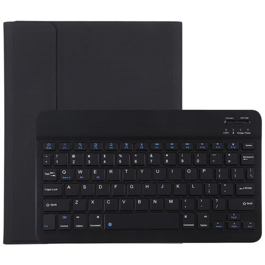 TG11B Tastiera nera Bluetooth staccabile + Custodia tablet in pelle microfibra per iPad Pro 11 pollici (2020), con slot per penna e supporto, Black Keyboard