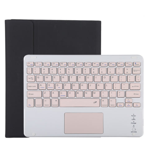 TG11BC Custodia tablet staccabile in pelle microfibra con tastiera Bluetooth rosa per iPad Pro 11 pollici (2020), con touchpad, slot per penna e supporto, Pink Keyboard