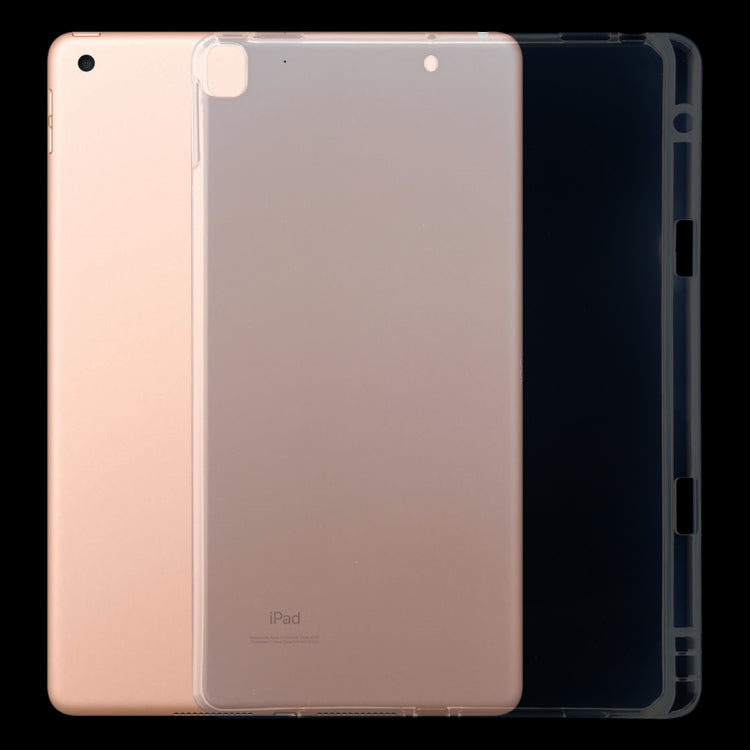 Per iPad 10.2 / iPad Pro 10.5 (2017) Custodia protettiva trasparente antiurto da 3 mm con slot per penna, For iPad 10.2 / Pro 10.5 (2017)