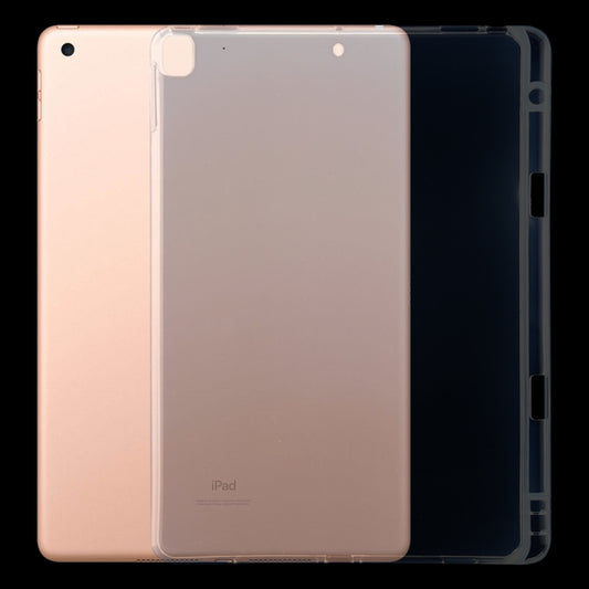 Per iPad 10.2 / iPad Pro 10.5 (2017) Custodia protettiva trasparente antiurto da 3 mm con slot per penna, For iPad 10.2 / Pro 10.5 (2017)