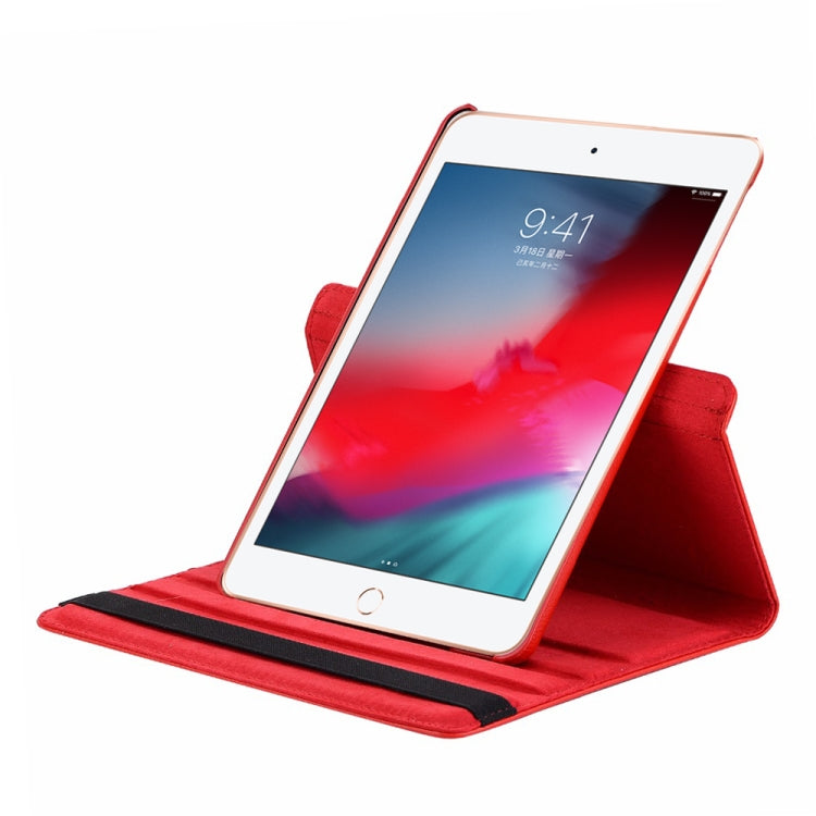 custodia-in-pelle-con-rotazione-orizzontale-a-360-gradi-con-texture-litchi-per-ipad-mini-2019-con-supporto-e-funzione-di-sospensione-sveglia-for-ipad-mini-2019 - immagine 7