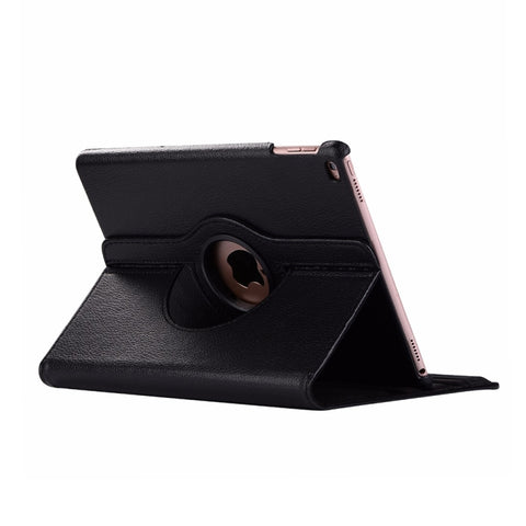 Custodia in pelle con rotazione orizzontale a 360 gradi con texture Litchi per iPad Mini 2019, con supporto e funzione di sospensione/sveglia, For iPad Mini 2019