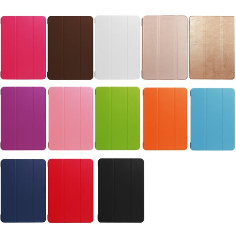 Pour iPad Pro de 10,5 pouces PU Litchi Texture Smart Case 3 pièces Couverture arrière transparente avec support