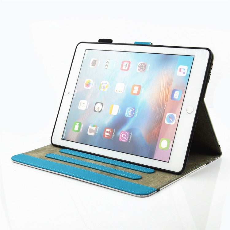 Per iPad Pro Custodia protettiva in pelle con vibrazione orizzontale da 10,5 pollici con supporto e slot per schede e sospensione, For iPad Pro 10.5 inch, iPad Pro 10.5 inch
