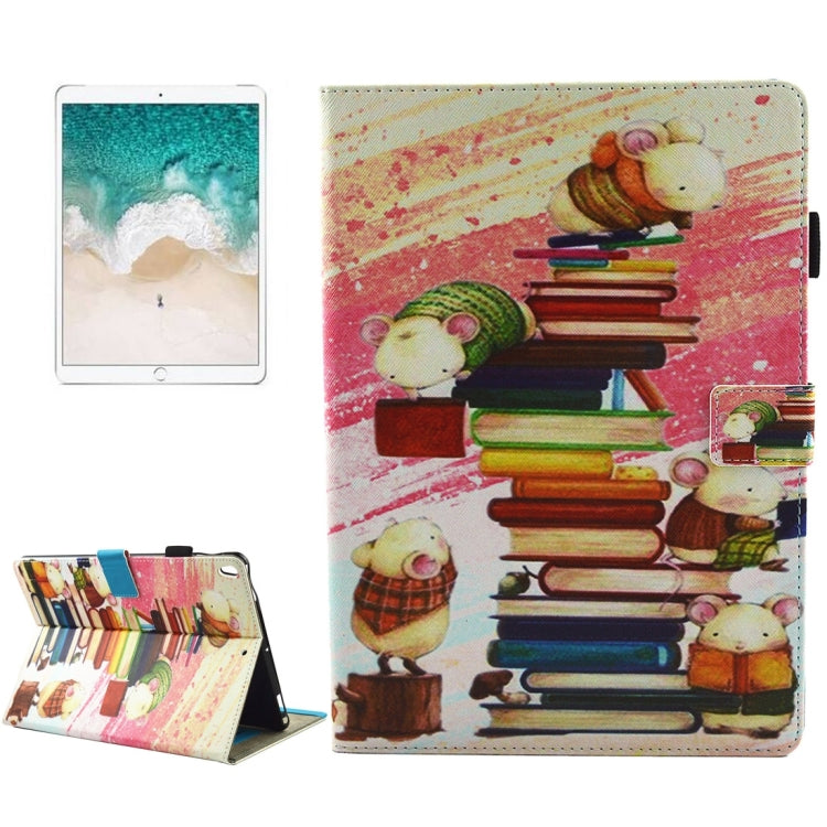 Per iPad Pro Custodia protettiva in pelle con vibrazione orizzontale da 10,5 pollici con supporto e slot per schede e sospensione, For iPad Pro 10.5 inch, iPad Pro 10.5 inch