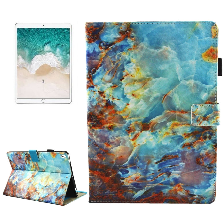 Per iPad Pro Custodia protettiva in pelle con vibrazione orizzontale da 10,5 pollici con supporto e slot per schede e sospensione, For iPad Pro 10.5 inch, iPad Pro 10.5 inch