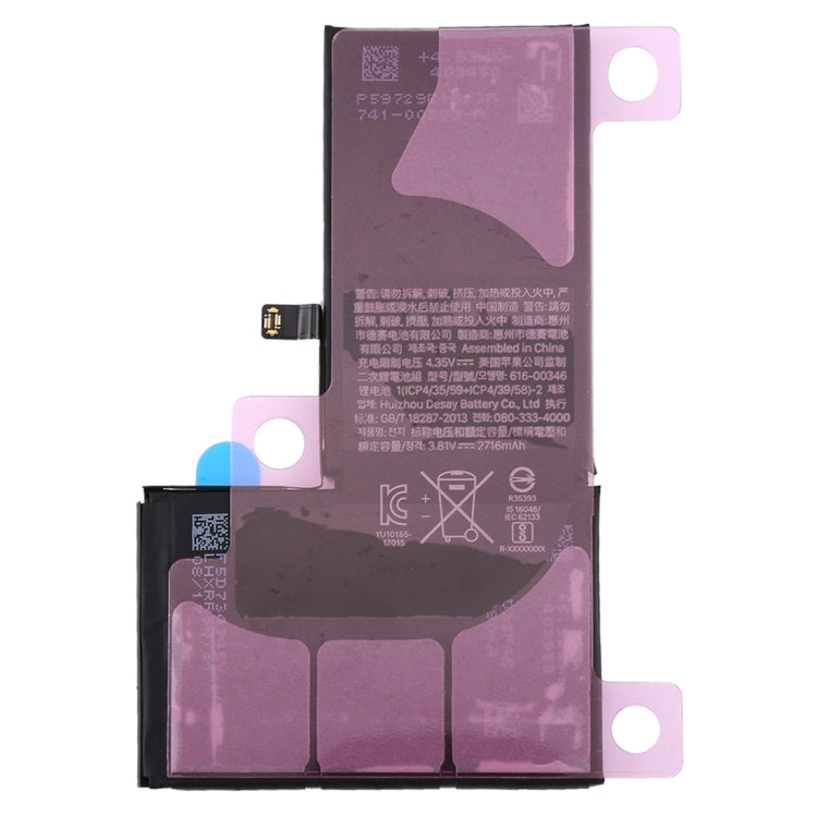 High-Capacity 2716mAh Battery for iPhone X Replacement