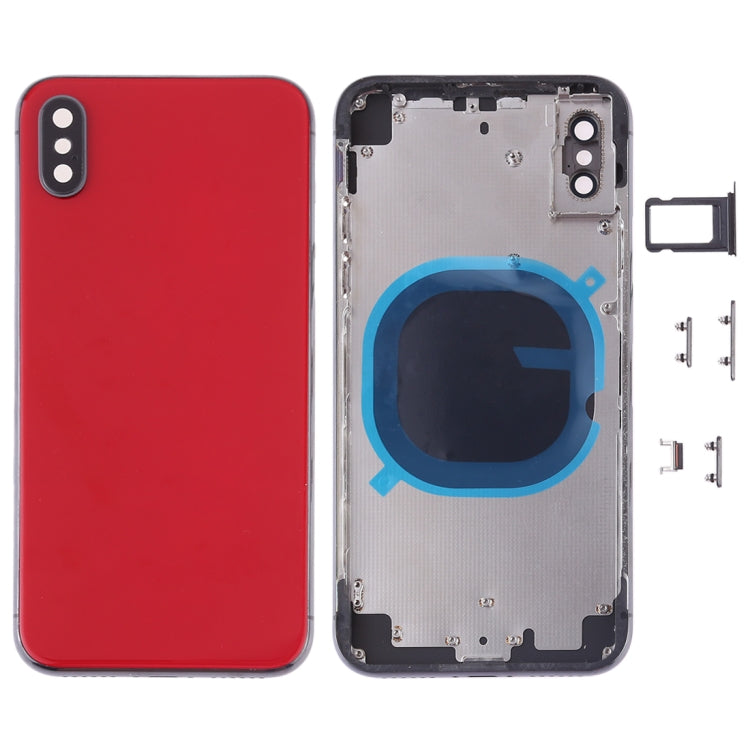 Back Housing Cover with SIM Card Tray & Side keys for iPhone X, For iPhone X(with SIM Card Tray), For iPhone X with Side keys                           ...