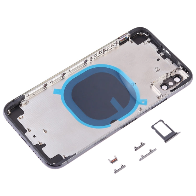 Back Housing Cover with SIM Card Tray & Side keys for iPhone X, For iPhone X(with SIM Card Tray), For iPhone X with Side keys                           ...