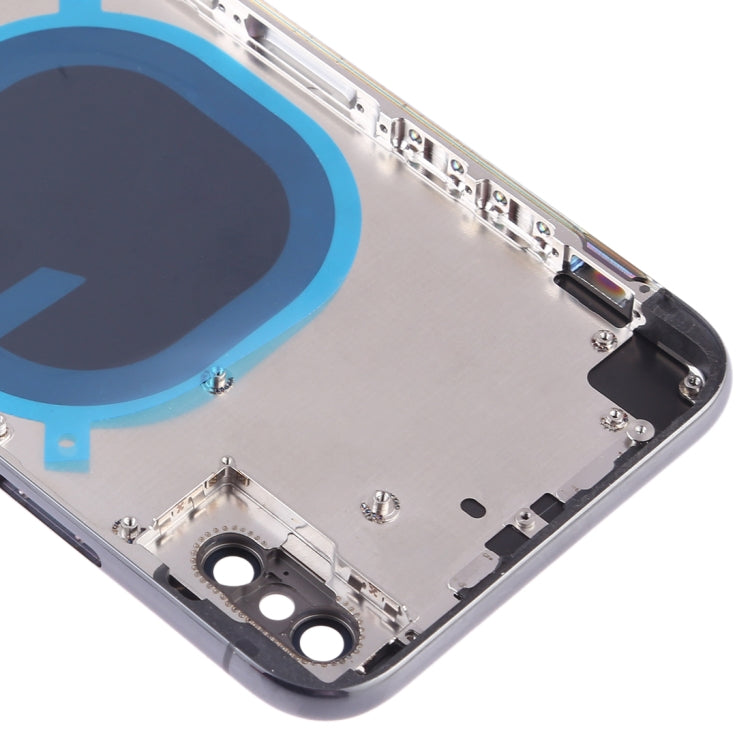 Back Housing Cover with SIM Card Tray & Side keys for iPhone X, For iPhone X(with SIM Card Tray), For iPhone X with Side keys                           ...