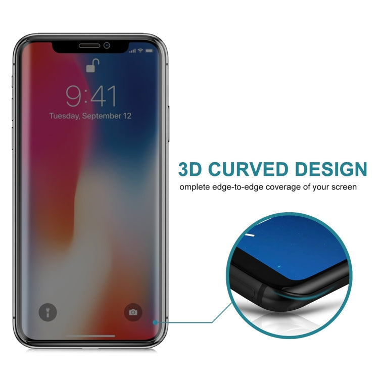 iPhone X 0.3mm 9H Privacy Tempered Glass Screen Protector