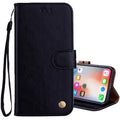 iPhone X/XS Leather Case with Card Slots and Wallet Design
