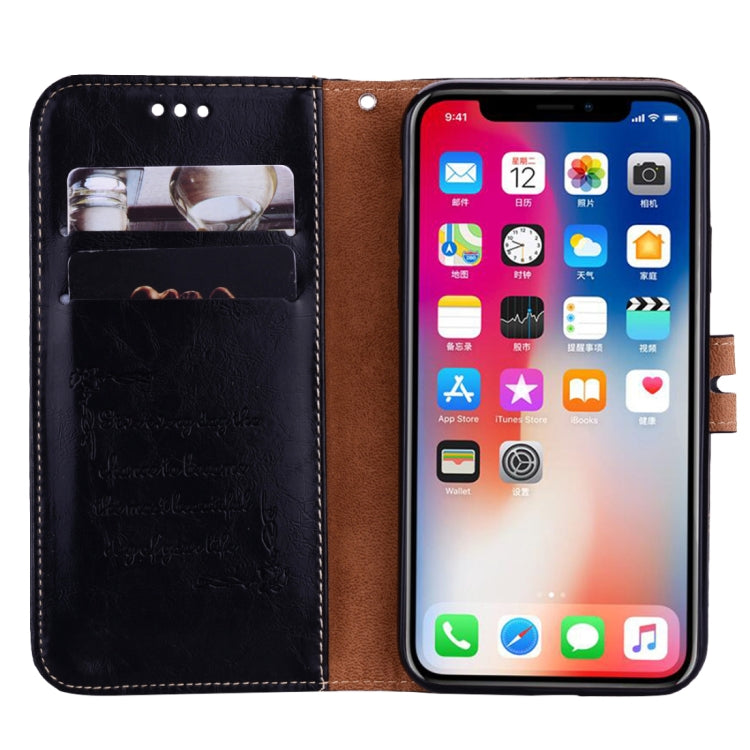 iPhone X/XS Leather Case with Card Slots and Wallet Design