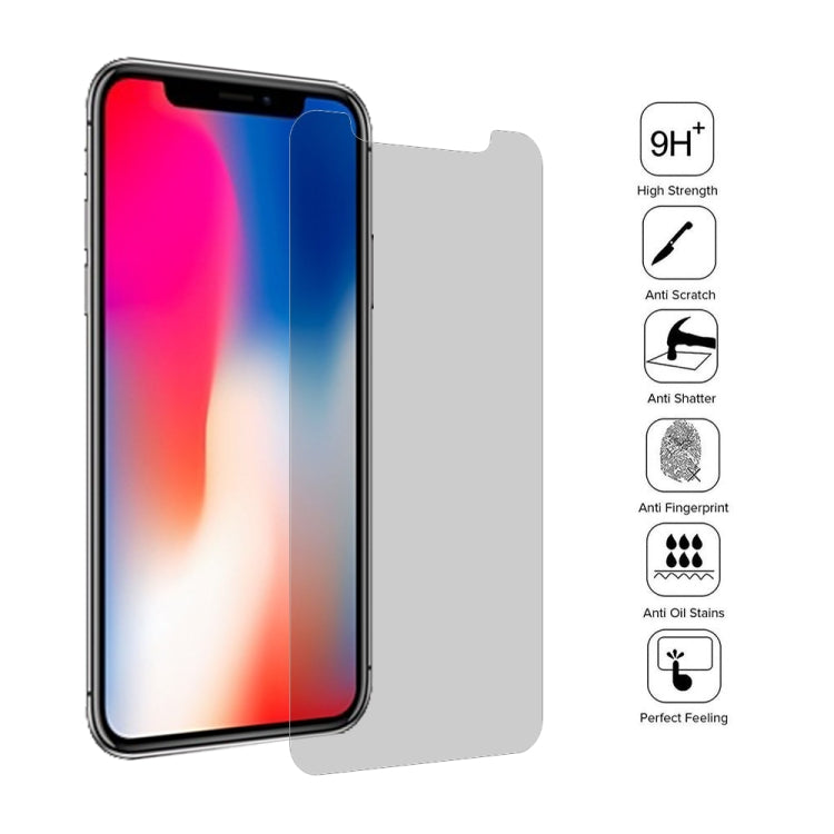 iPhone X & XS 9H 3D Privacy Tempered Glass Screen Protector
