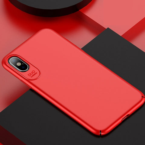 Per iPhone X / XS USAMS Jay Series PC Custodia protettiva antiurto per superficie dipinta a olio