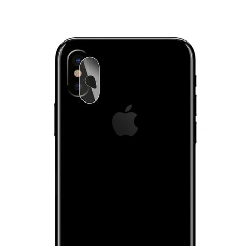 Per iPhone X ENKAY Hat-Prince 0.2mm 9H Durezza 2.15D Curvo antideflagrante Protezione per obiettivo fotocamera posteriore Pellicola protettiva in vetro temperato, iPhone X con foro