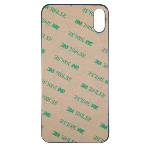 Couverture postérieure de la batterie en verre pour iPhone X, pour iPhone X, rouge