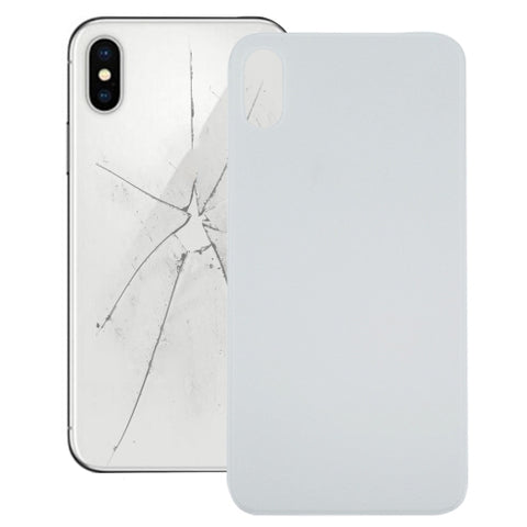Couverture postérieure de la batterie en verre pour iPhone X, pour iPhone X, rouge