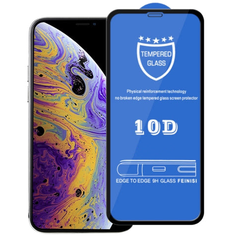 Per iPhone 11 Pro / XS / X 9H 10D Proteggi schermo in vetro temperato a schermo intero, For iPhone 11 Pro