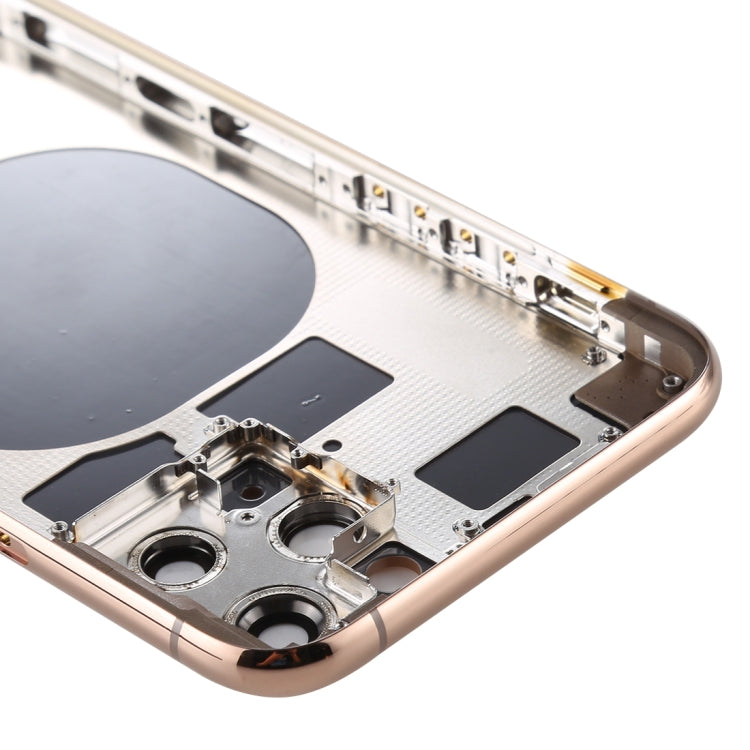 Back Housing Cover with SIM Card Tray & Side keys & Camera Lens for iPhone 11 Pro, For iPhone 11 Pro (with Camera Lens), For iPhone 11 Pro (Camera Lens)