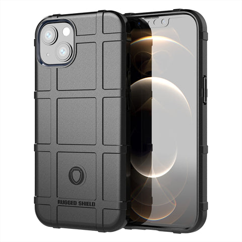 Per iPhone 13 mini Custodia in TPU antiurto Rugged Shield a copertura totale, For iPhone 13 mini