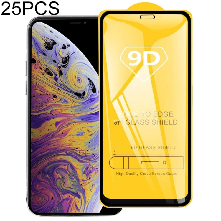 25 Pack Tempered Glass Screen Protectors for iPhone XS Max