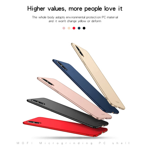 Per iPhone XS Max MOFI Custodia protettiva ultrasottile a copertura totale per PC satinato, For iPhone XS Max, For XS Max