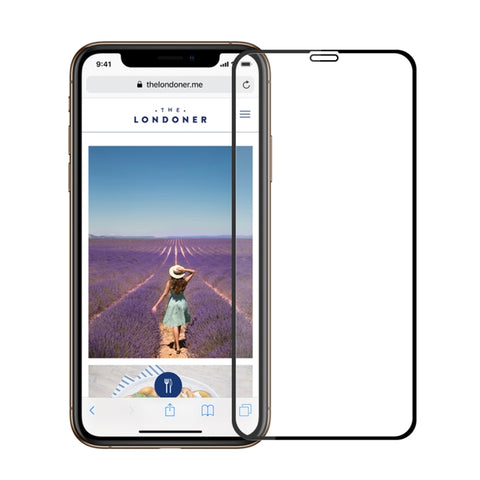 Per iPhone 11 Pro Max / XS Max MOFI 9H Durezza superficiale 2.5D Arc Edge Pellicola in vetro temperato a schermo intero antideflagrante, Per iPhone 11 Pro Max / XS Max