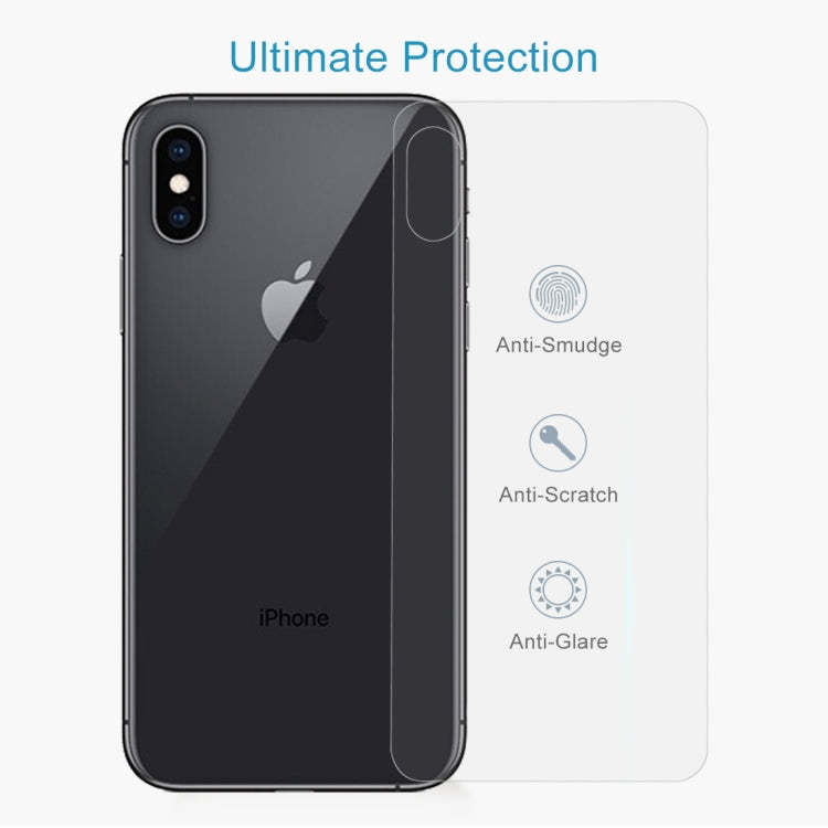 iPhone XS Max Tempered Glass Back Screen Protector 9H