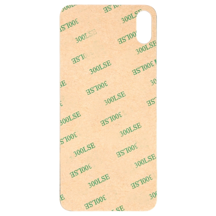 Easy Replacement Big Camera Hole Glass Back Battery Cover with Adhesive for iPhone XS Max, For iPhone XS Max (No Disassemble)                           ...
