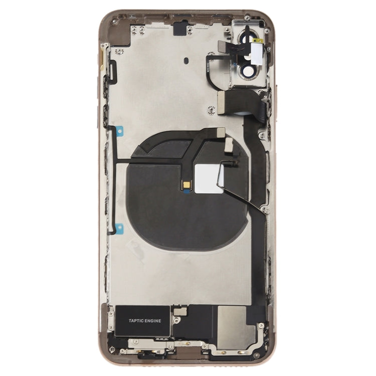 Battery Back Cover Assembly (with Side Keys & Speaker Ringer Buzzer & Motor & Camera Lens & Card Tray & Power Button + Volume Button + Charging Port + S...