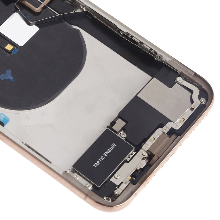 Battery Back Cover Assembly (with Side Keys & Speaker Ringer Buzzer & Motor & Camera Lens & Card Tray & Power Button + Volume Button + Charging Port + S...