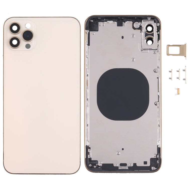 Back Housing Cover with Appearance Imitation of iP13 Pro Max for iPhone XS Max, for iPhone XS Max(Black), for iPhone XS Max(Gold), for iPhone XS Max(Blu...