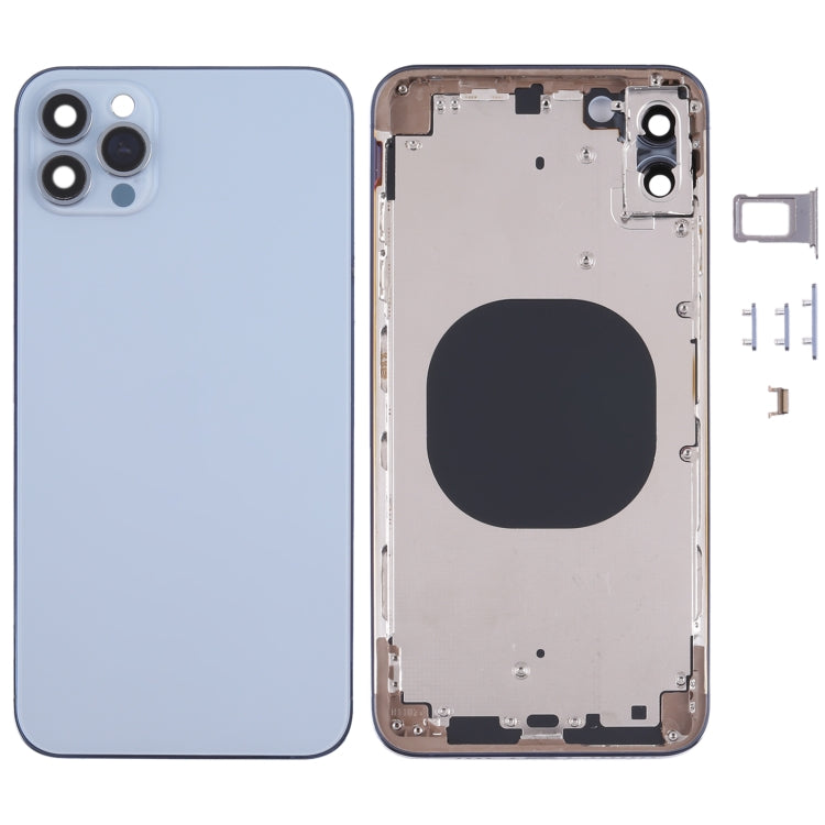 Back Housing Cover with Appearance Imitation of iP13 Pro Max for iPhone XS Max, for iPhone XS Max(Black), for iPhone XS Max(Gold), for iPhone XS Max(Blu...