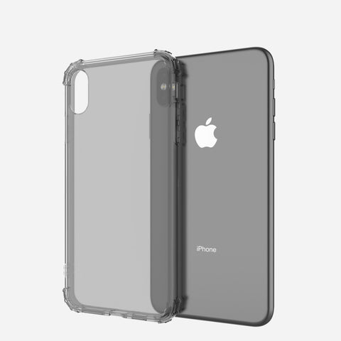 Pour iPhone XS Max Protection morbide en TPU transparent antiurto