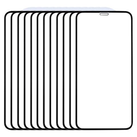 Per iPhone XS Max 25 pezzi 9H 5D Pellicola in vetro temperato a schermo intero con colla completa, Per iPhone XS Max (25 PCS)