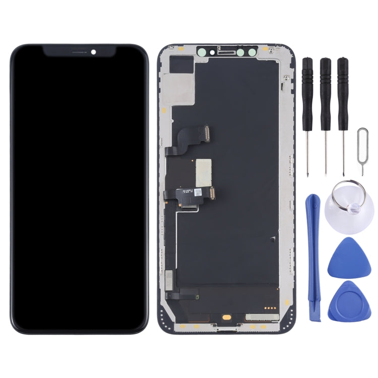 Schermo LCD in materiale OLED e digitalizzatore assemblaggio completo per iPhone XS Max, For iPhone XS Max ()