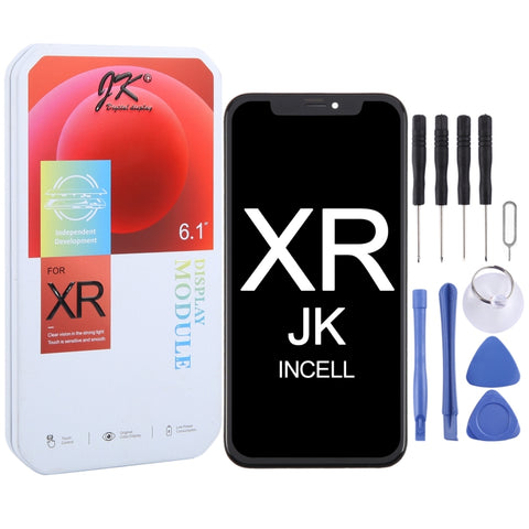 Schermo LCD e digitalizzatore in materiale TFT incell assemblaggio completo per iPhone XR, For iPhone XR(JK inell)