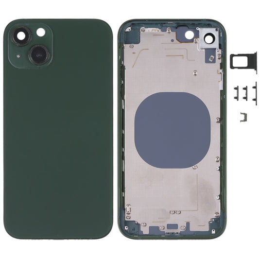 cover-posteriore-con-aspetto-imitazione-ip13-per-iphone-xr-for-iphone-xr-to-i13-green - immagine 1